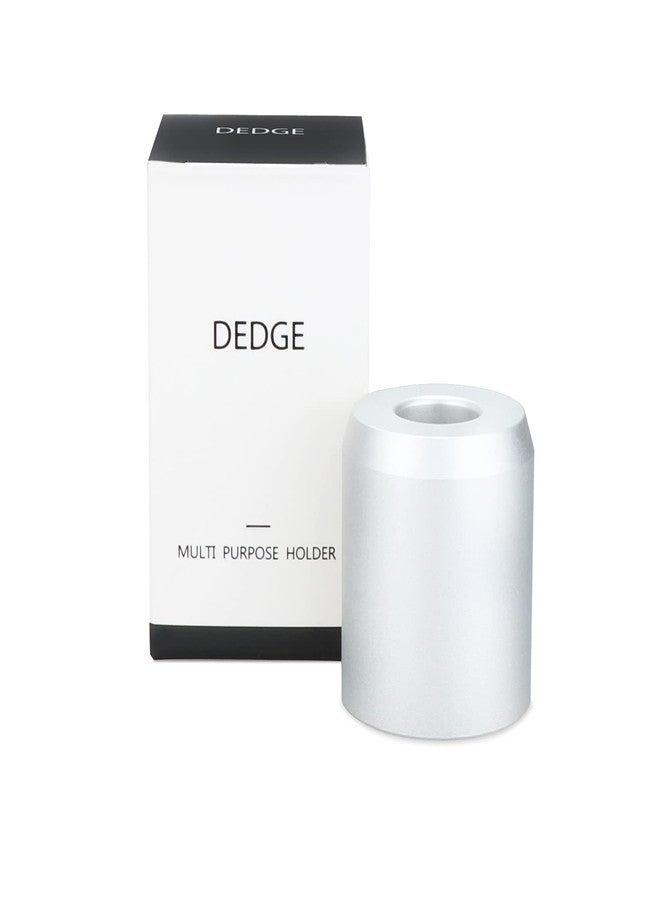 DEDGE Safety Razor Stand Matte Silver-Razor Holder Stand-Double Edge Safety Razor Stand-Shaver Holder for Bathroom Accessory-Opening Dimension is 1.7cm/0.67" - Image 1